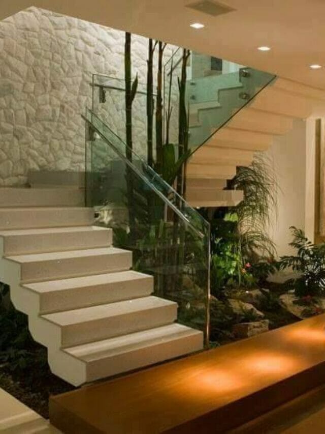 Sala com escada: ideias incríveis de decoração