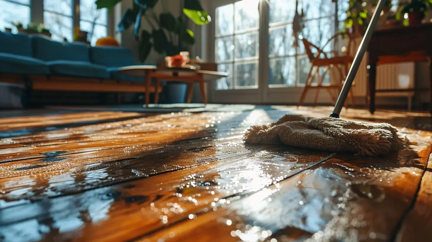 como limpar piso laminado de madeira