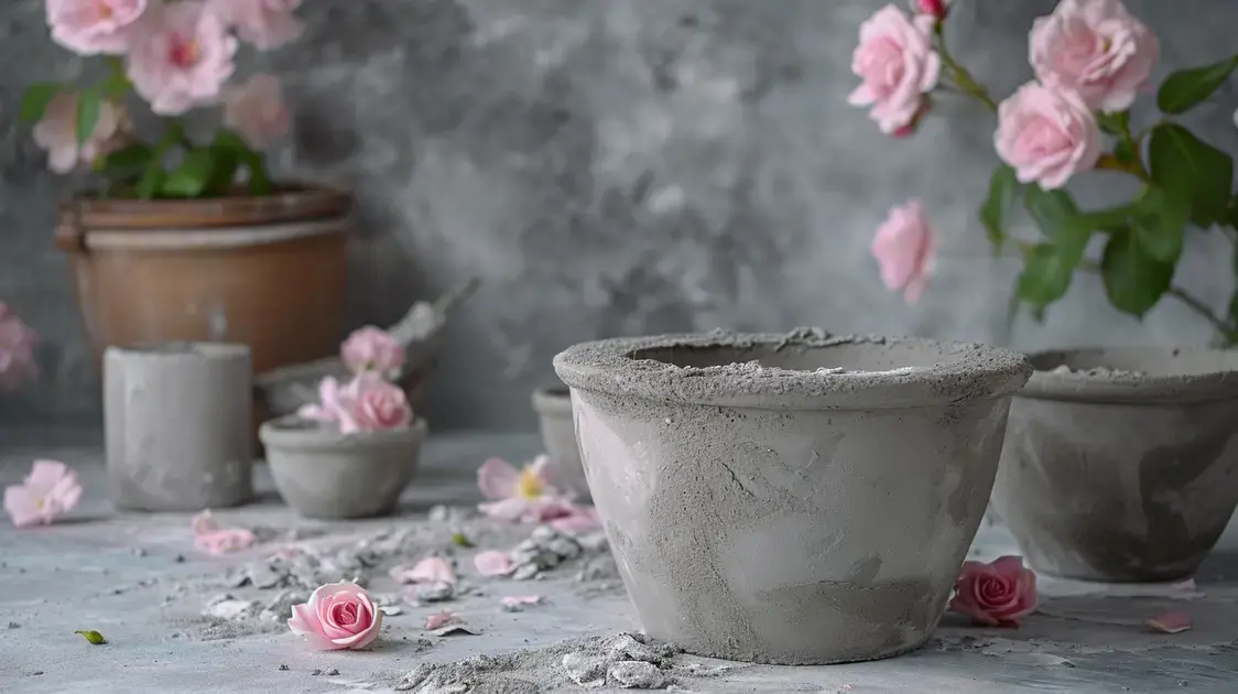 Erros comuns ao fazer vasos de cimento para rosa do deserto e como evitá-los