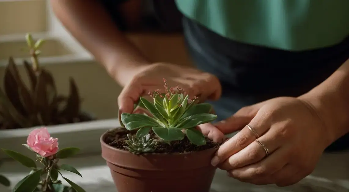 Passo a passo para transplantar rosa do deserto sem prejudicar a planta