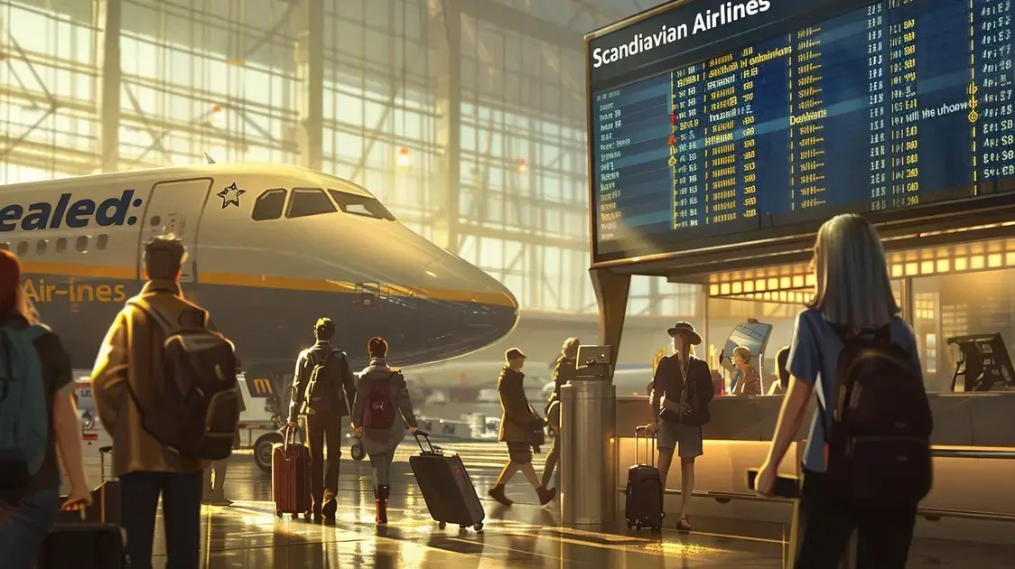 Conheça os detalhes surpreendentes da oferta da Scandinavian Airlines: viagem surpresa para destino misterioso em abril!