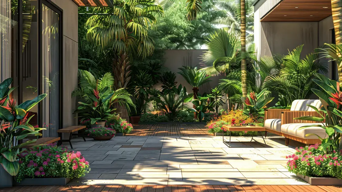 O jardim perfeito para o seu lar: Conheça estilos e elementos que vão transformar sua casa em um oásis de bem-estar e conexão com a natureza!