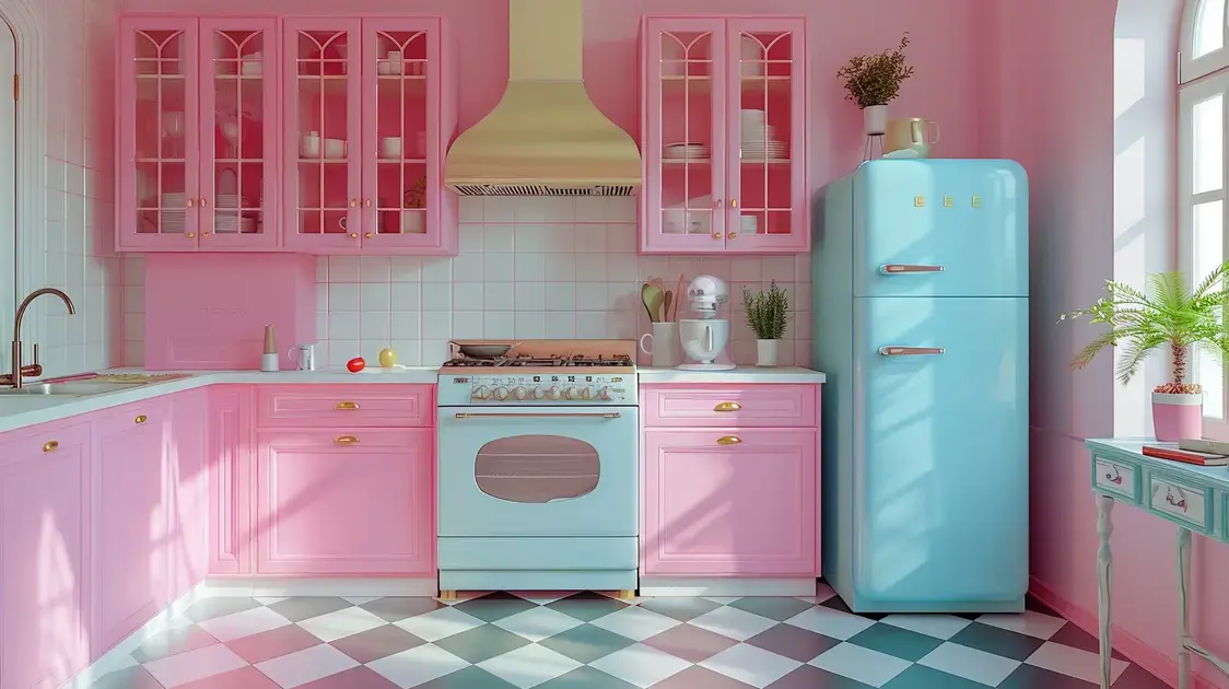 Torne sua cozinha ainda mais charmosa com eletrodomésticos vintage e cheios de personalidade!