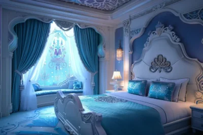 Explore a mágica suíte de Frozen no Disneyland Hotel em Paris e se encante com esse paraíso congelante!