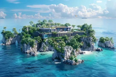Imperdível! Ilha de luxo com casa sustentável e heliponto por R$82 mi é oferta exclusiva! Saiba mais!