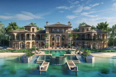 Mansões de Luxo à Beira-Mar à Venda por Bilhões em Naples, Flórida: Conheça a Casa dos Sonhos!