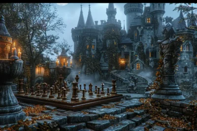 Castelo Edole: O segredo por trás do salão de xadrez neogótico e quartos luxuosos é revelado! Surpreenda-se!