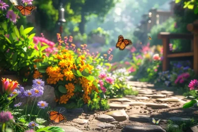 Truque incrível: Aprenda agora a atrair borboletas e deixar seu jardim ainda mais encantador!