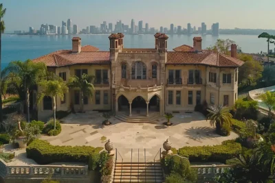 Imperdível! Castelo centenário à venda com vista incrível da cidade de San Diego por 4,5 milhões!