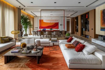 Descubra o lar dos sonhos! Apartamento glamouroso em SP: decoração luxuosa e exclusiva para família poderosa