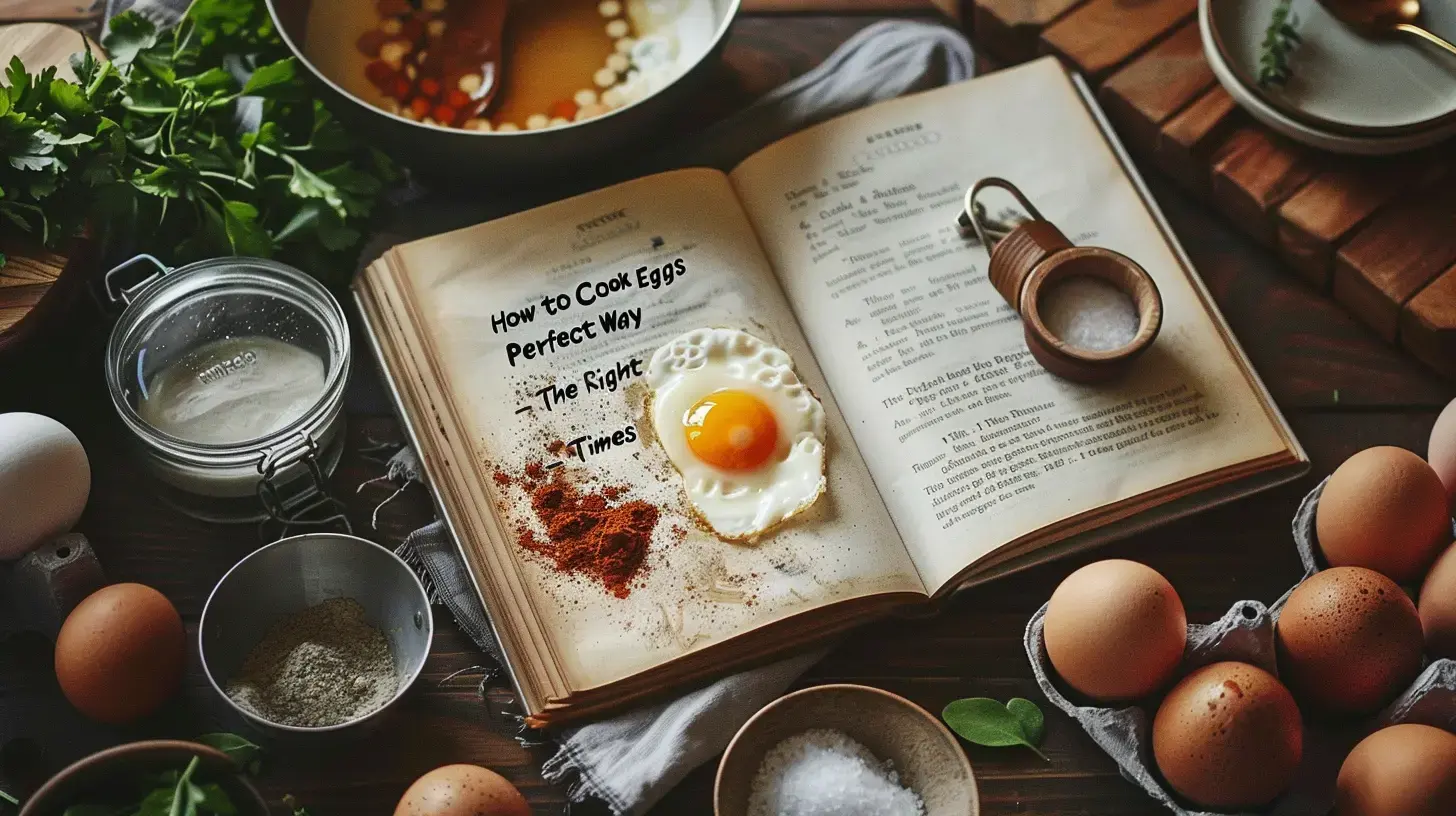 Título: Como cozinhar ovos do jeito perfeito – Os tempos certos