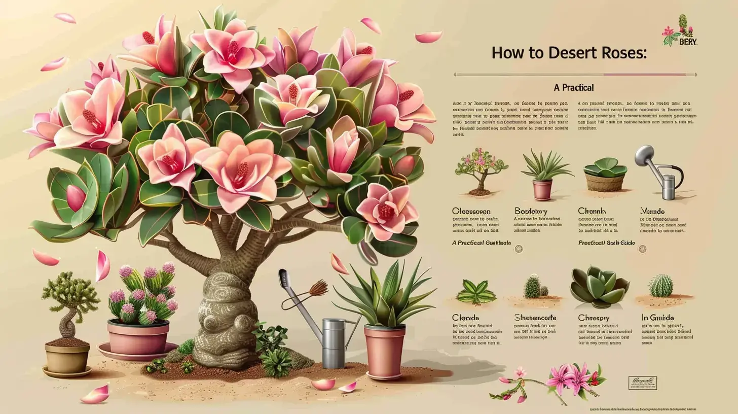 Como Enraizar Rosas do Deserto: Um Guia Prático