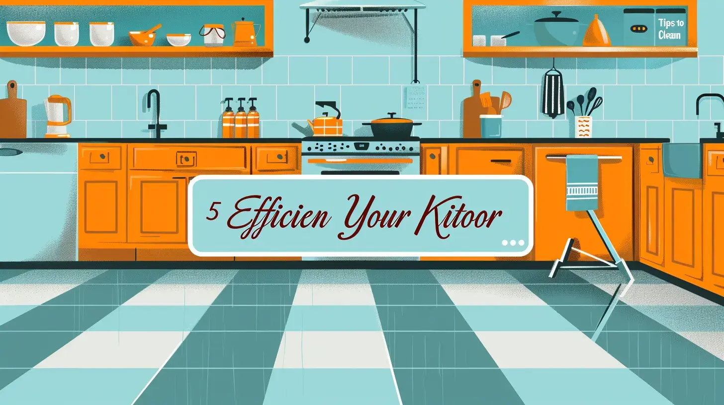 Como limpar o chão da cozinha: 5 dicas eficientes