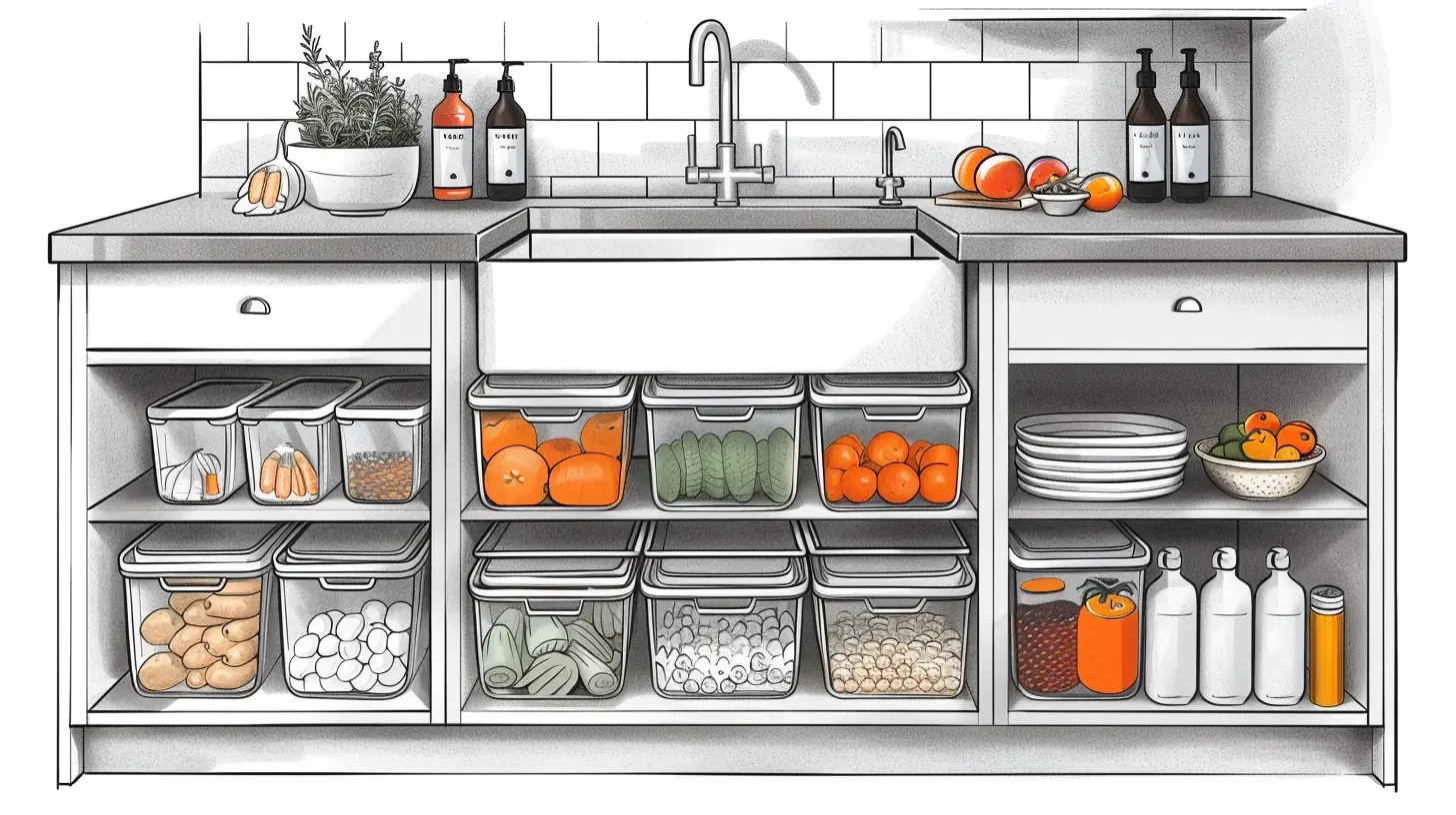 Como organizar espaço embaixo da pia da cozinha – 10 dicas práticas