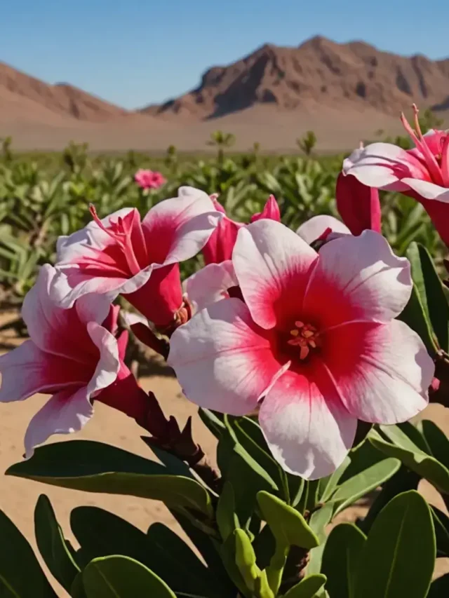Top 08 motivos que fazem florir Rosa do Deserto