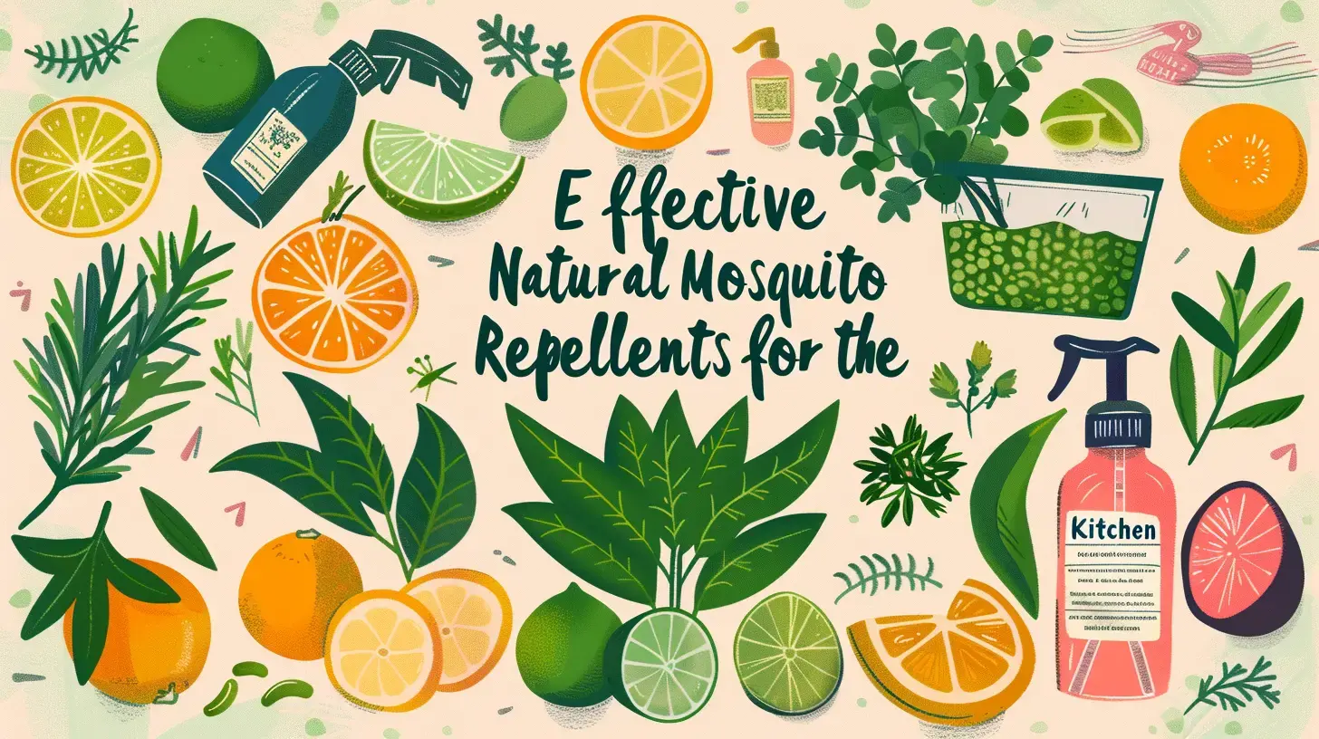 Dicas eficazes para afastar mosquitos da cozinha usando produtos naturais