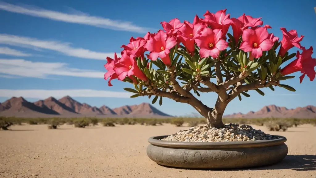 quanto tempo dura a floração da rosa do deserto