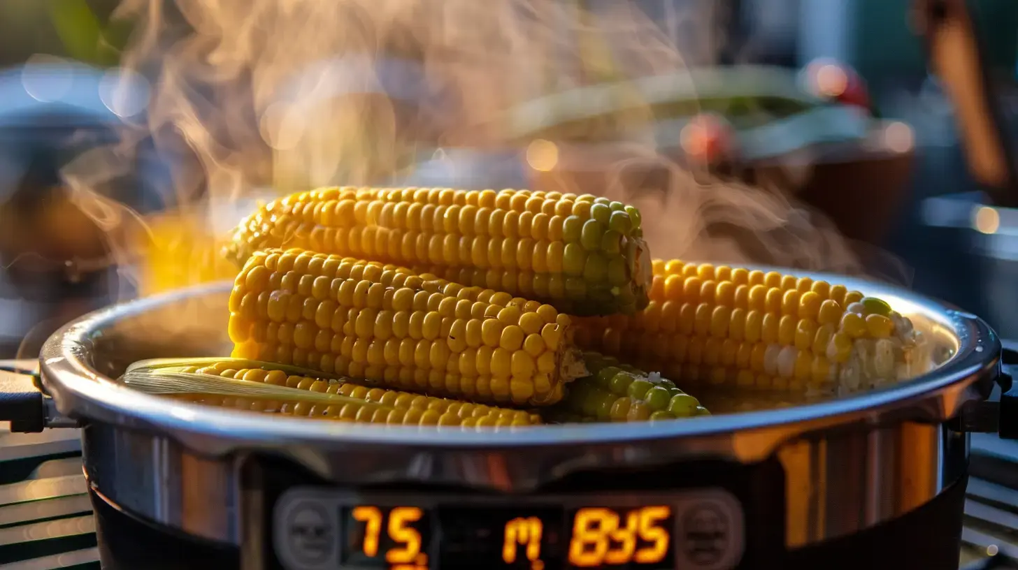 quanto tempo leva para cozinhar milho na pressão